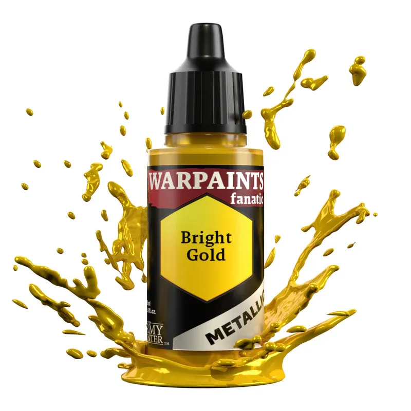 Warpaints Fanatic Metallic: Bright Gold - (1) - The Army Painter