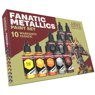 Warpaints Fanatic: Metallics Paint Set The Army Painter