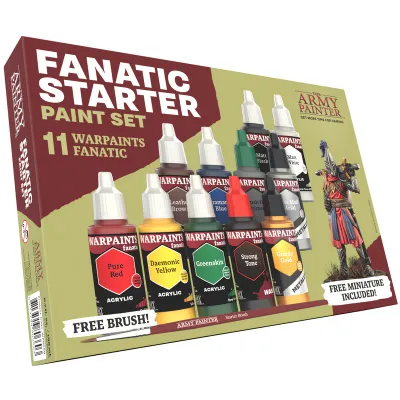 Warpaints Fanatic: Fanatic Starter Paint Set - The Army Painter