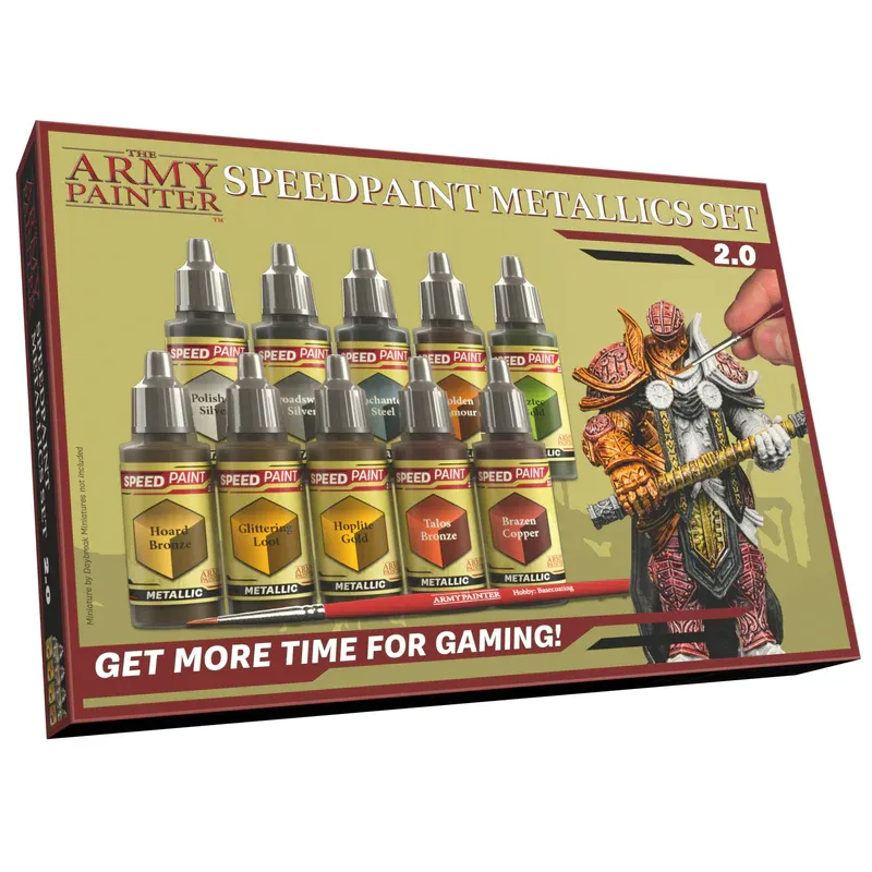 Speedpaint Metallics Set 2.0 - Army Painter Warpaints