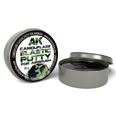 CAMOUFLAGE ELASTIC PUTTY 80g masking putty - AK Interactive