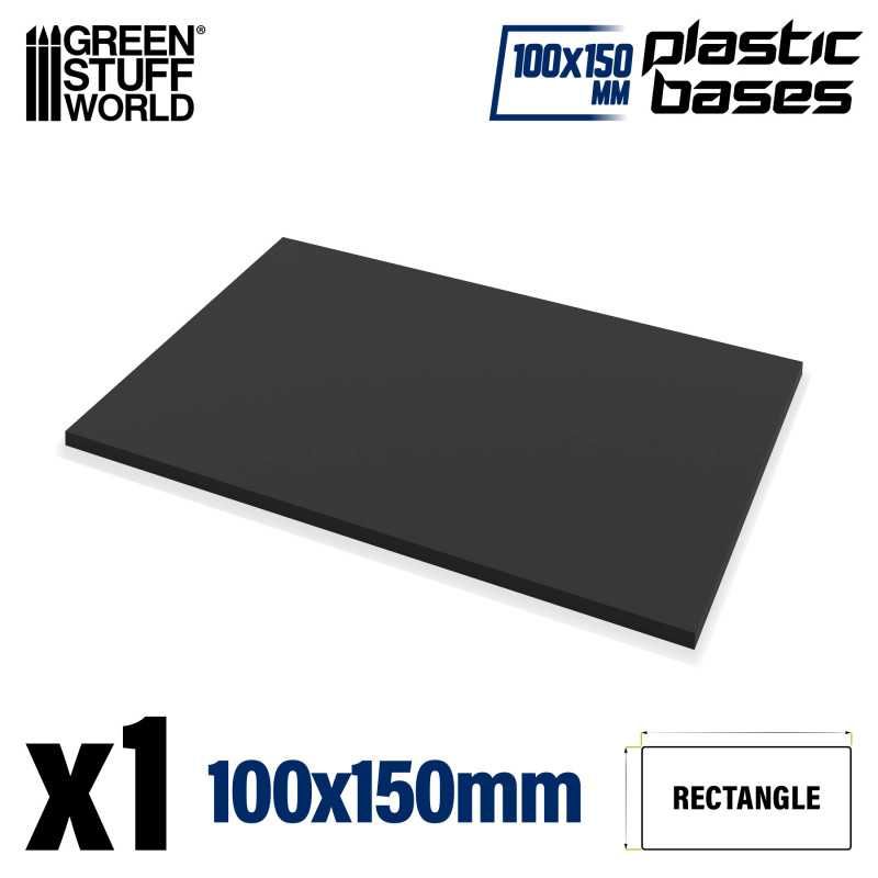 100x150mm rechteckige Kunststoffbasen - Greenstuff World