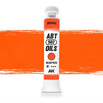 Orange - Ölfarbe - Oil - Abteilung 502