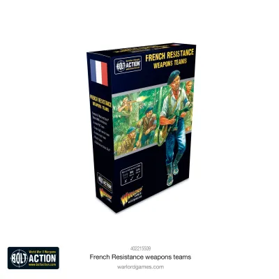 French Resistance weapons teams - Bolt Action - Warlord Games