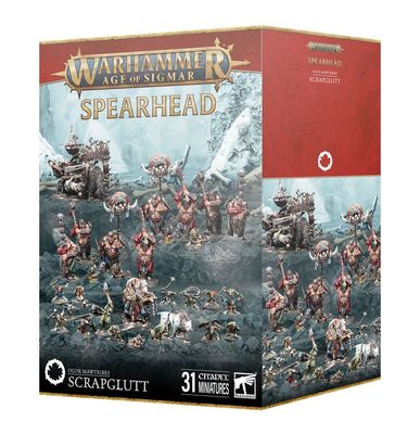 Spearhead Speerspitze der Ogor-Schlundstämme – Schrotthorde Scrapglutt (2025) - Warhammer Age of Sigmar - Games Workshop Spearhead Speerspitze der Ogor-Schlundstämme – Schrotthorde Scrapglutt (2025) - Warhammer Age of Sigmar - Games Workshop