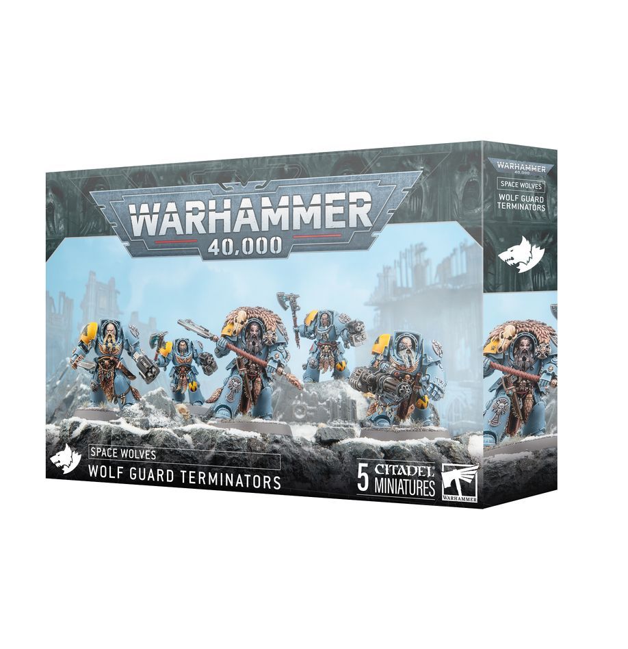 Wolfsgarde-Terminatoren Wolf Guard Terminators - Space Wolves - Warhammer 40.000 - Games Workshop Wolfsgarde-Terminatoren Wolf Guard Terminators - Space Wolves - Warhammer 40.000 - Games Workshop
