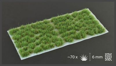 Strong Green 6mm Tufts (Wild) - Gamers Grass Strong Green 6mm Tufts (Wild) - Gamers Grass
