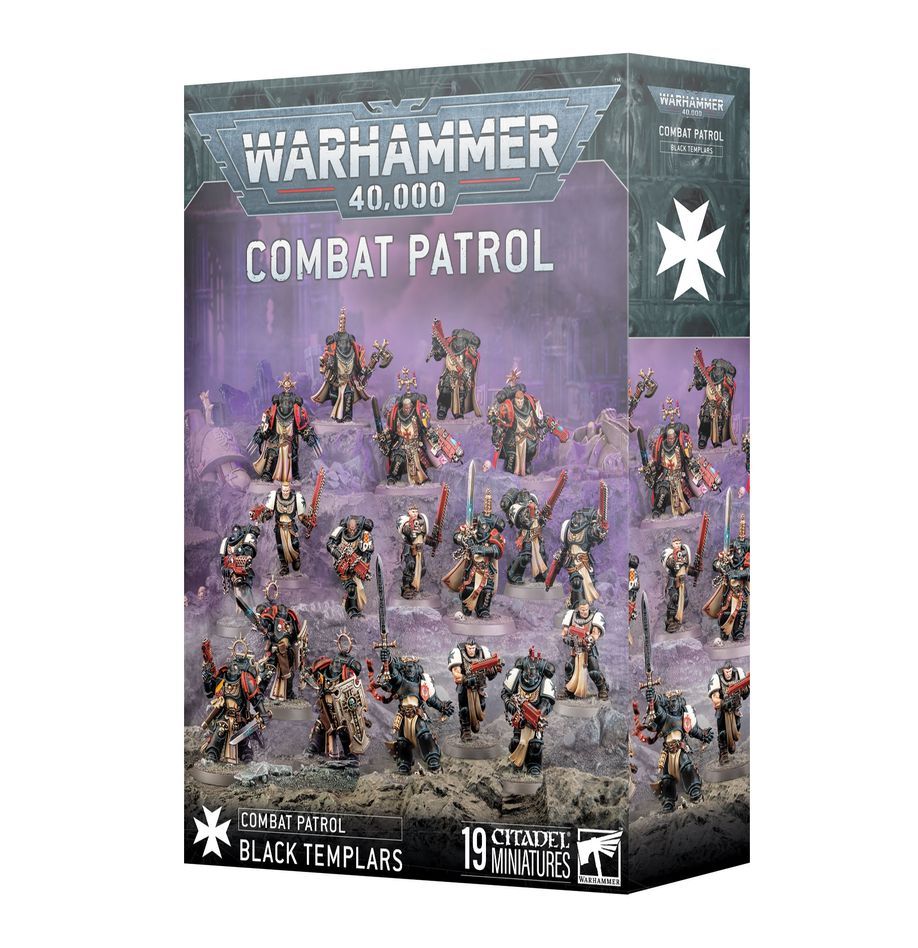 Kampfpatrouille der Black Templars Combat Patrol (2025) - Warhammer 40.000 - Games Workshop Kampfpatrouille der Black Templars Combat Patrol (2025) - Warhammer 40.000 - Games Workshop