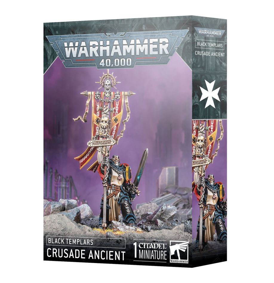 Kreuzzug-Standartenträger Crusade Ancient - Black Templars - Warhammer 40.000 - Games Workshop