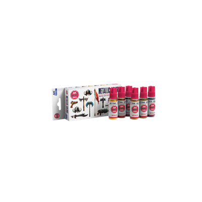 AK QUICK GEN Metallics Set - AK Interactive