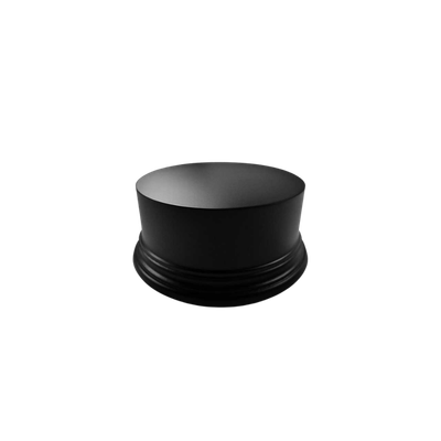 Runder Ausstellungssockel 10cm  Display Plinth - Schwarz - Greenstuff World