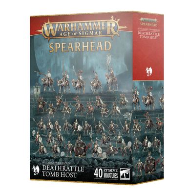 Speerspitze der Seelenbrand-Grabesfürsten – Knochenhorde-Gruftheer - Deathrattle Tomb Host Soulblight Gravelords  - Warhammer Age of Sigmar - Games Workshop