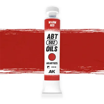 Warm red - Ölfarbe - Oil - Abteilung 502