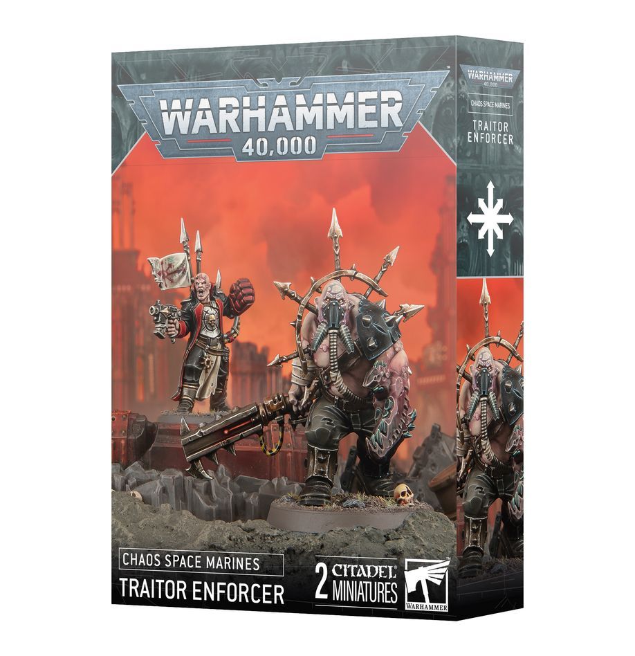 Verräter-Zuchtmeister Traitor Enforcer - Chaos Space Marines - Warhammer 40.000 - Games Workshop