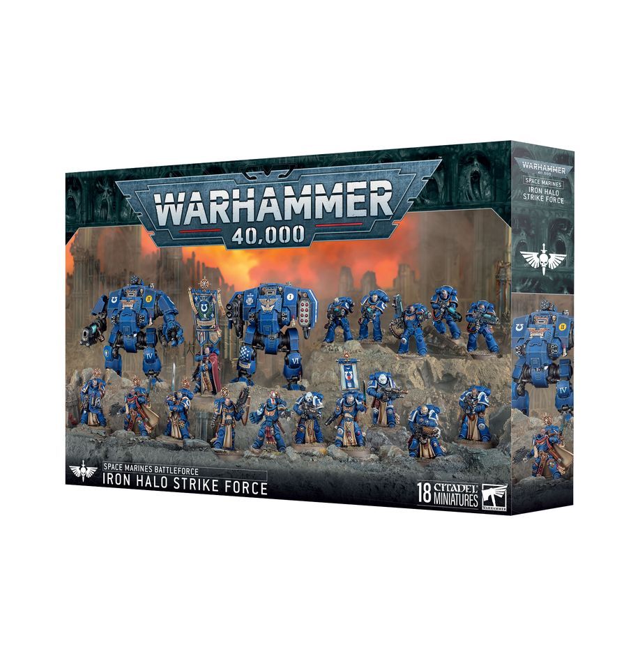 Streitmacht der Space Marines: Einsatzverband Stählerner Stern Battleforce Iron Halo Strike Force - Space Marines - Warhammer 40.000 - Games Workshop