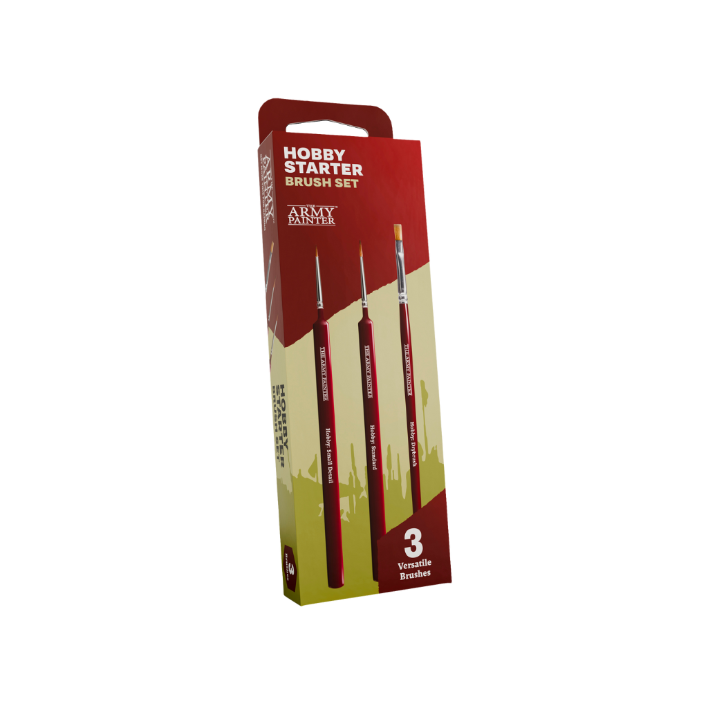 Wargamer Hobby Starter Brush Set (2025) - Army Painter Pinsel