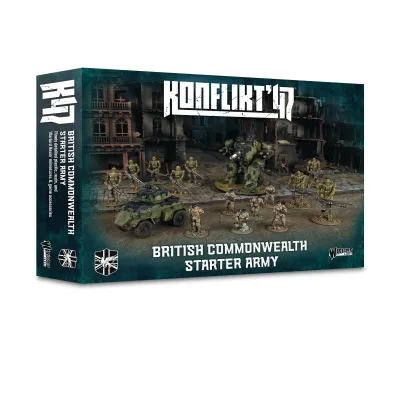 British Commonwealth starter army - Konflikt '47 - Warlord Games