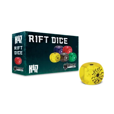 Konflikt '47 Rift Dice - Yellow - Warlord Games