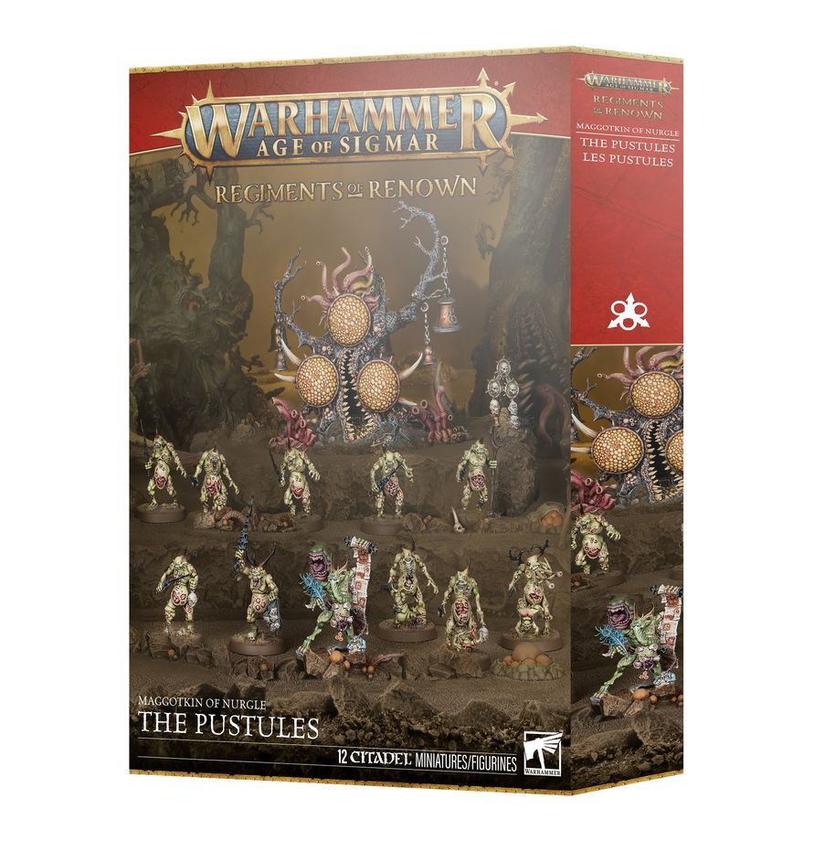 Berühmtes Regiment: Die Pusteln The Pustules - Maggotkin of Nurgle - Games Workshop