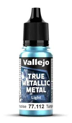 Hydra Turquoise 18 ml - True Metallic Metal Light - Vallejo