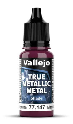 Crimson Magenta 18 ml - True Metallic Metal Shade - Vallejo