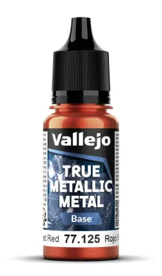 Forged Red 18 ml - True Metallic Metal Base - Vallejo
