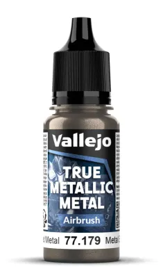 Aged Metal 18 ml - True Metallic Metal Airbrush - Vallejo