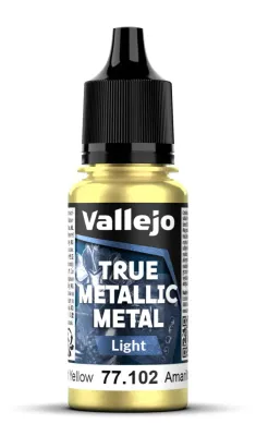 Radiant Yellow 18 ml - True Metallic Metal Light - Vallejo