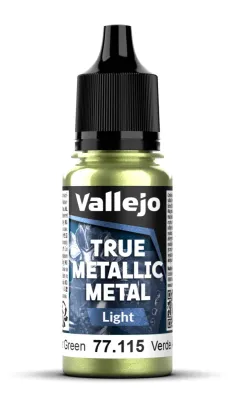 Amber Green 18 ml - True Metallic Metal Light - Vallejo