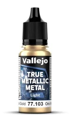 Imperial Gold 18 ml - True Metallic Metal Light - Vallejo