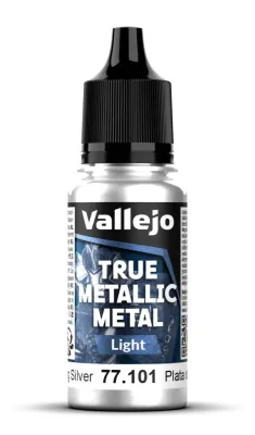 Sterling Silver 18 ml - True Metallic Metal Light - Vallejo