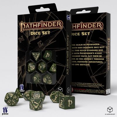 Pathfinder Dice Set: Arcadia Dice Set (7) - Q-Workshop