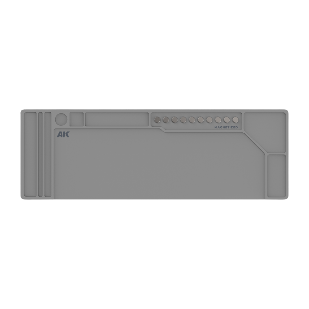 Silicone Tablecloth Grey 88,50 x 30 cm - AK Interactive