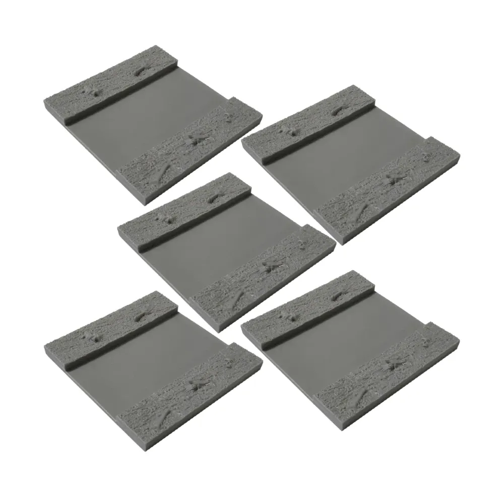 Kings of War Cavalry Hero Base Converters (25x50mm to 50mm) - Mantic Games Kings of War Cavalry Hero Base Converters (25x50mm to 50mm) - Mantic Games