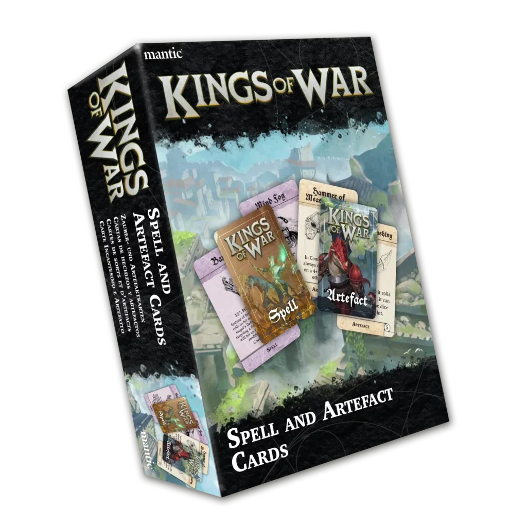Kings of War Game Accessories Set - Spell and Artefact Cards Kings of War Game Accessories Set - Spell and Artefact Cards