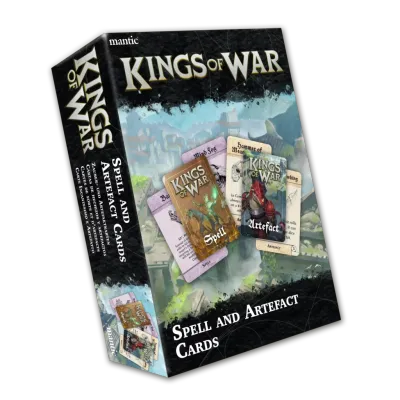 Kings of War Game Accessories Set - Spell and Artefact Cards Kings of War Game Accessories Set - Spell and Artefact Cards