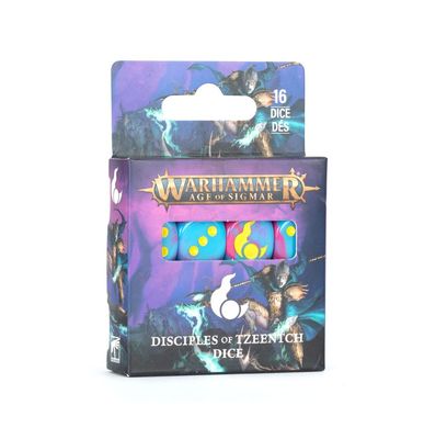 Würfelset der Jünger des Tzeentch Dice - Tzeentch  - Warhammer Age of Sigmar - Games Workshop
