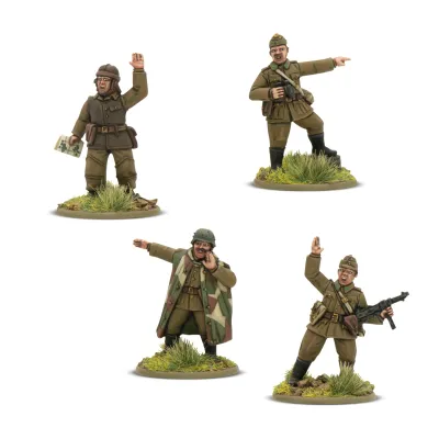 Hungarian Army platoon commander - Bolt Action - Warlord Games
