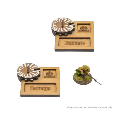 Bolt Action MDF Vehicle Pin Markers - Japan - Bolt Action