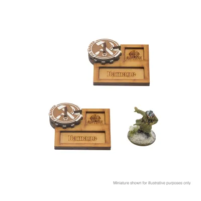 Bolt Action MDF Vehicle Pin Markers - Soviet Union - Bolt Action