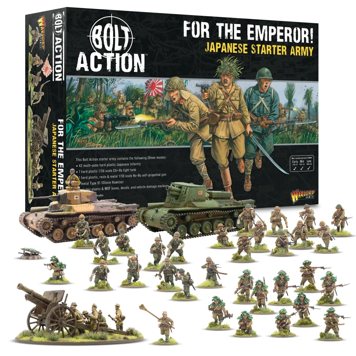 For the Emperor! Japanese starter army - Imperial Japan - Bolt Action For the Emperor! Japanese starter army - Imperial Japan - Bolt Action