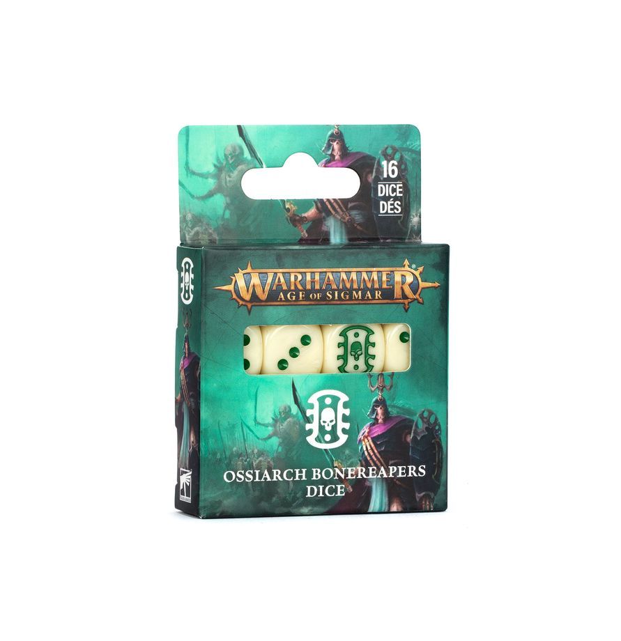 Würfelset der Knochenlegionen der Ossiarch - Ossiarch Bonereapers Dice - Warhammer Age of Sigmar - Games Workshop