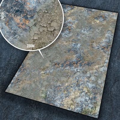 Apocalypse Land - 44x60 - Wargames Terrain Mat - Rubber Neoprene - PWork Wargames Spielmatte