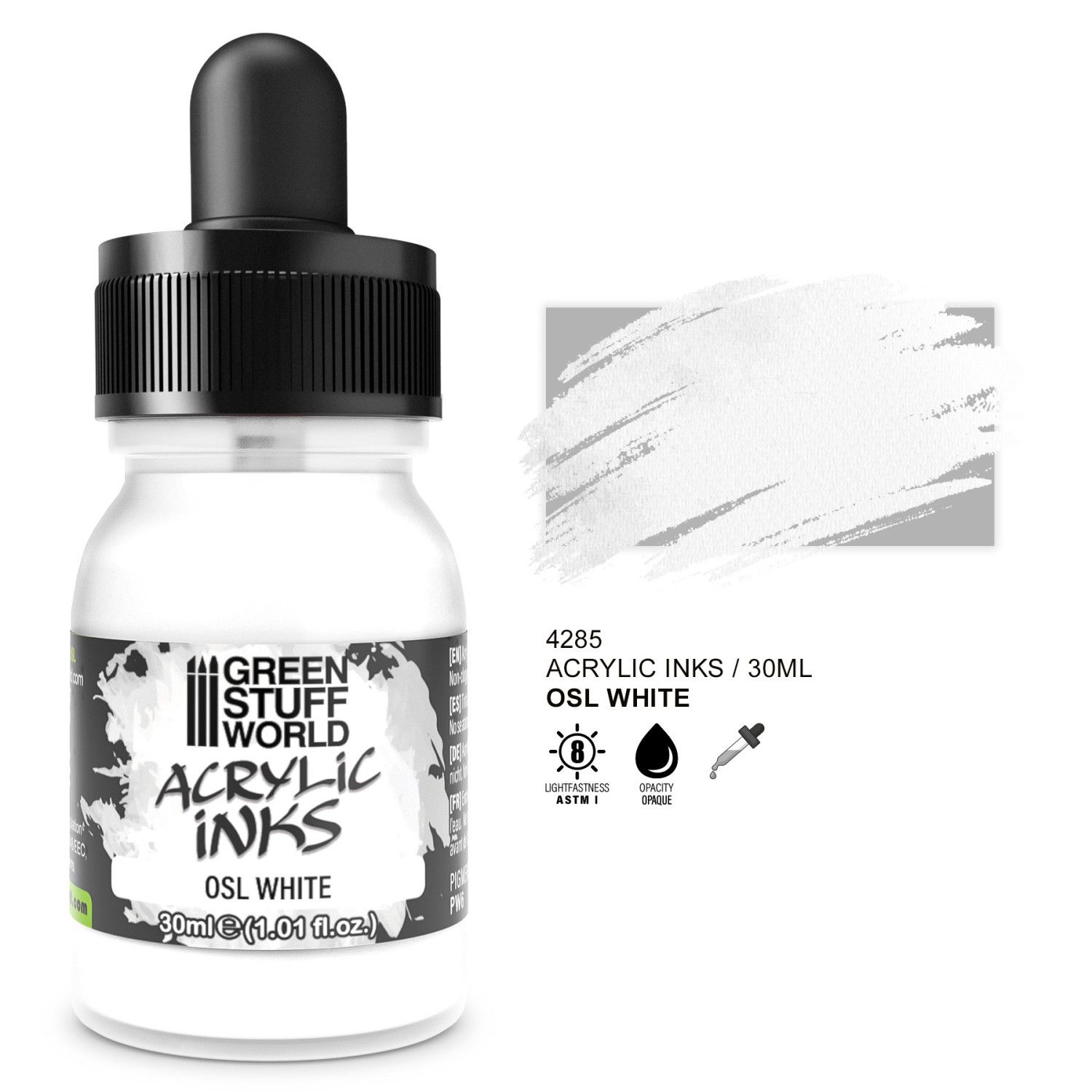 Acrylic Inks White - OSL Weiß