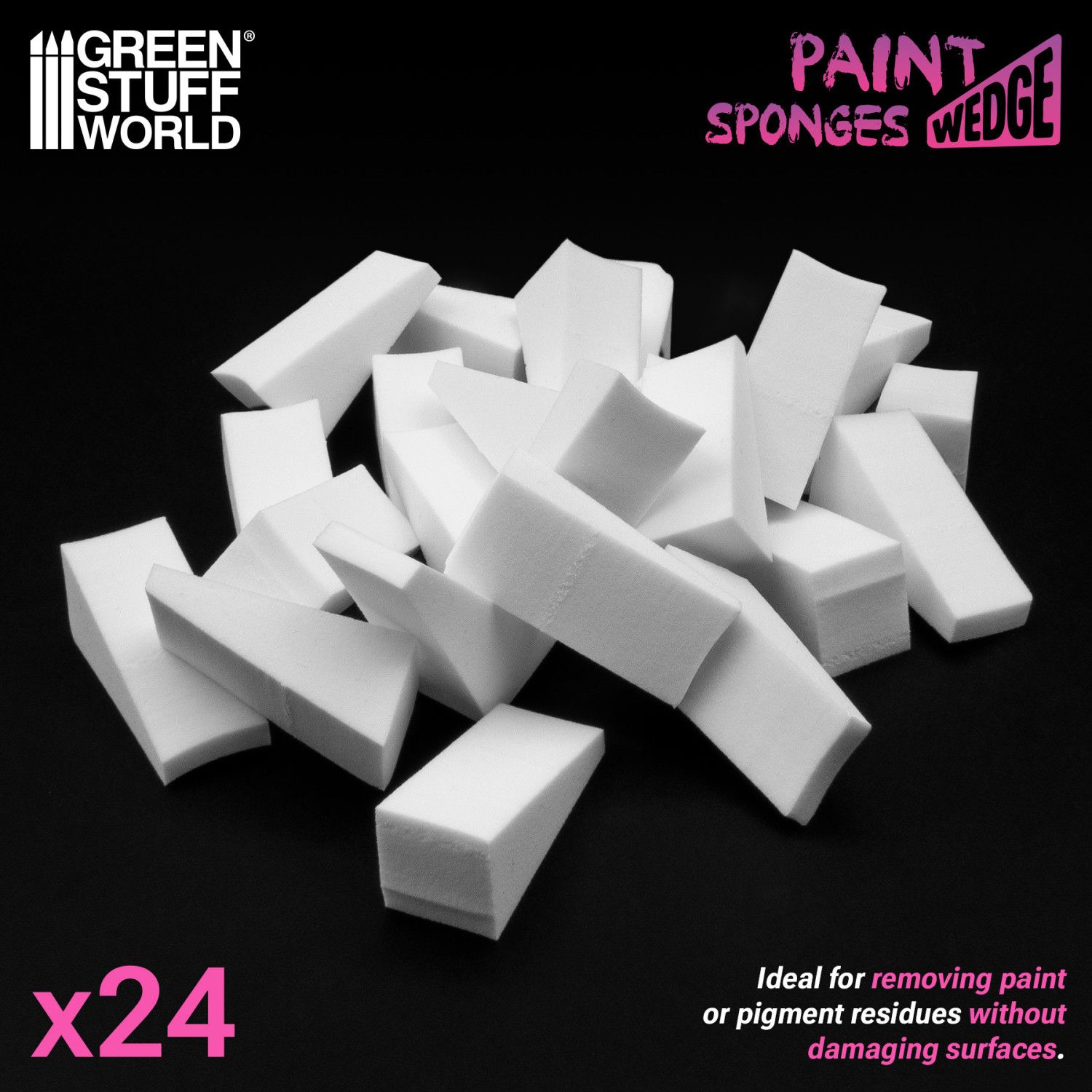 Dreieckige Malschwämme Paint Sponges Wedge - Greenstuff World Dreieckige Malschwämme Paint Sponges Wedge - Greenstuff World
