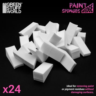 Dreieckige Malschwämme Paint Sponges Wedge - Greenstuff World