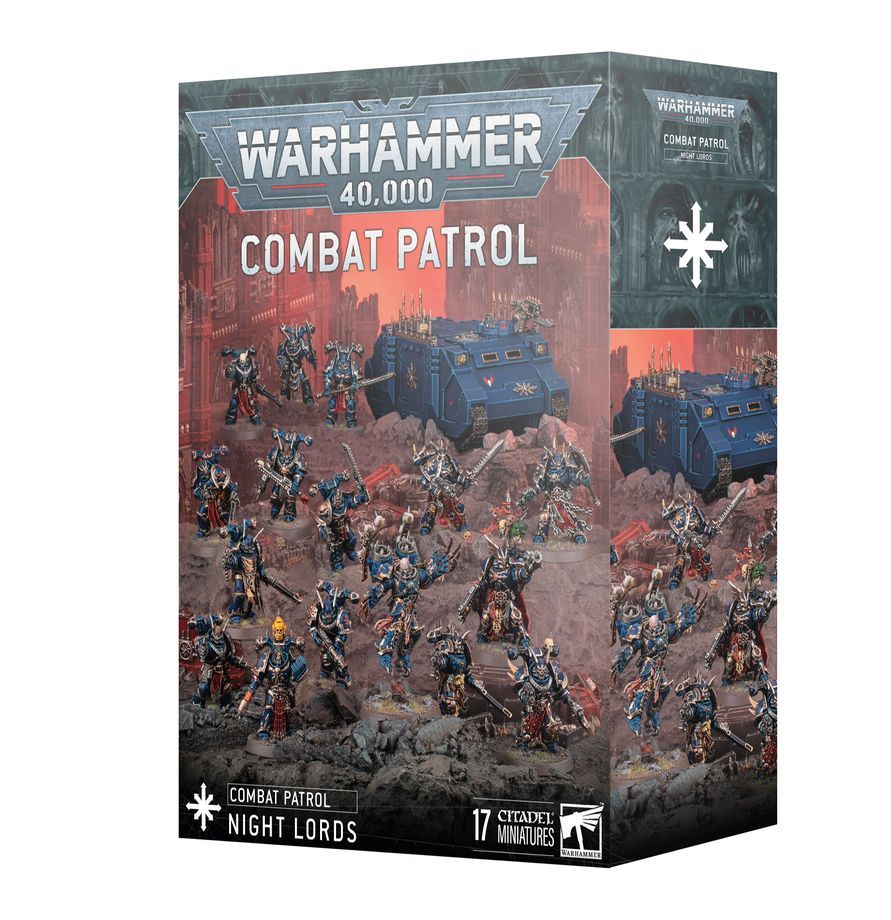 Kampfpatrouille der Night Lords Combat Patrol (2026)- Warhammer 40.000 - Games Workshop Kampfpatrouille der Night Lords Combat Patrol (2026)- Warhammer 40.000 - Games Workshop