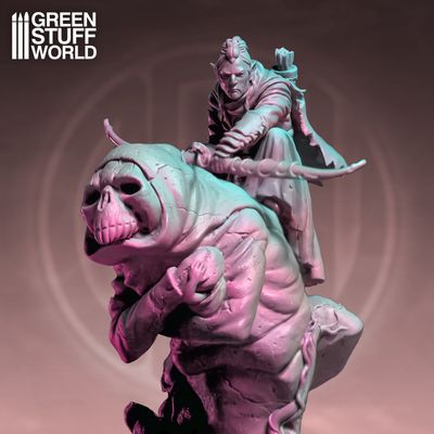 Journeyman Miniatures - Kaeliss the Silent 75mm - Greenstuff World