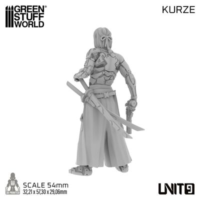 UNIT9 figures - Luna 54mm - Greenstuff World
