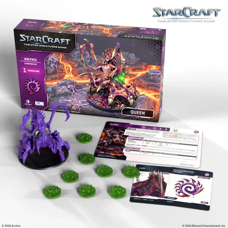 StarCraft® Queen Zerg Expansion Set (englisch) - Archon Studio